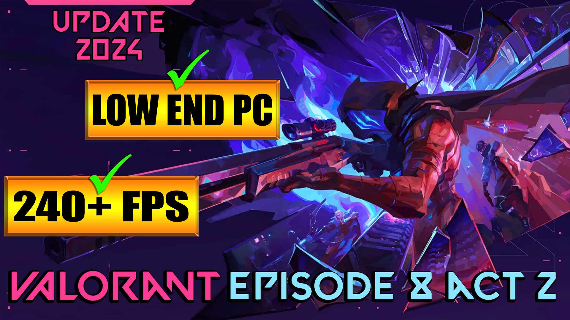 ? Valorant Lag & Stutter FIX | After UPDATE | Fix FPS Drops in Valorant Episode 8 ACT 2 | LOW END PC