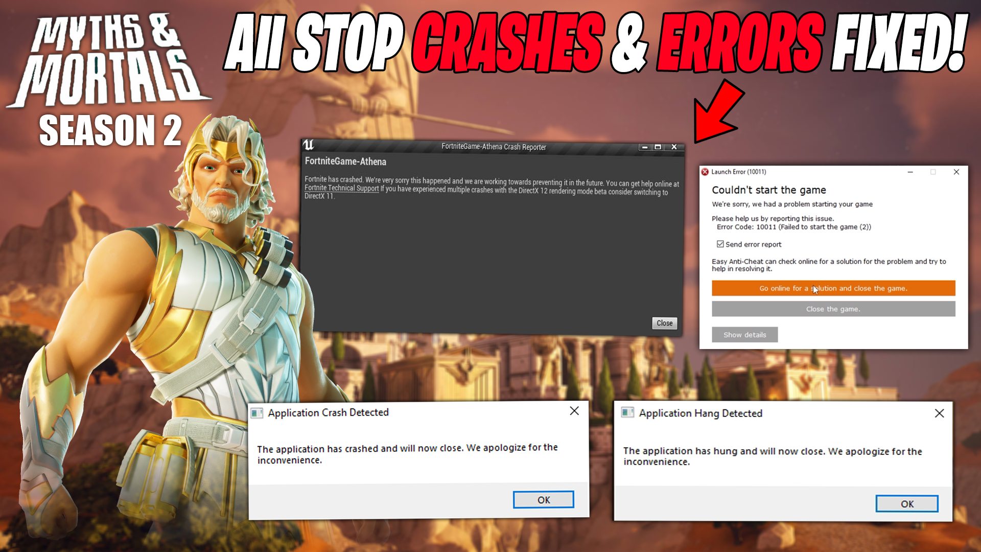 How To Fix CRASHES & FREEZING in Fortnite Chapter 5 Season 2! | Fortntie Crash Reporter Directx 12