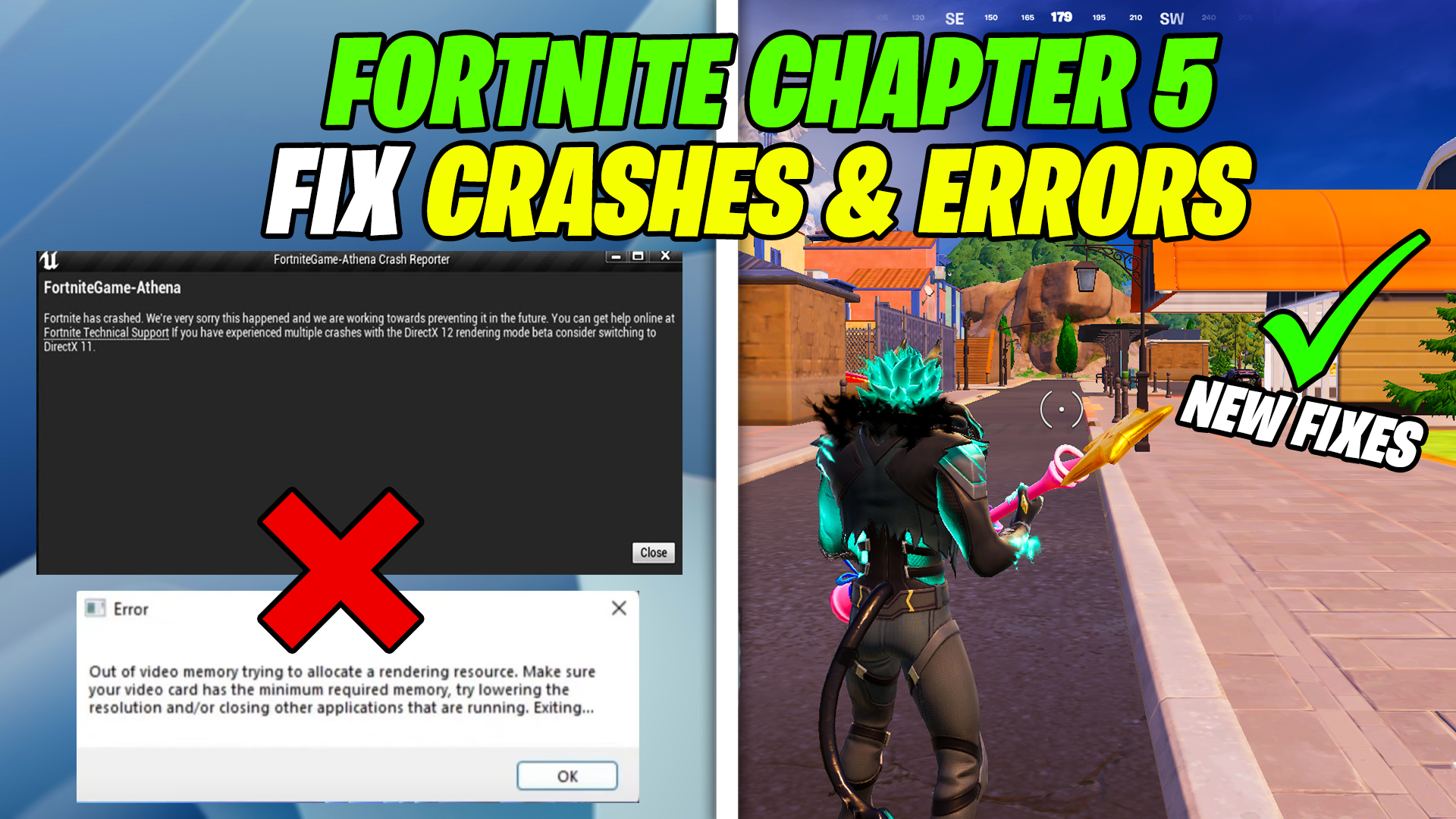 How To Fix Fortnite Chapter 5 Crashes & Errors! (SEASON 2)