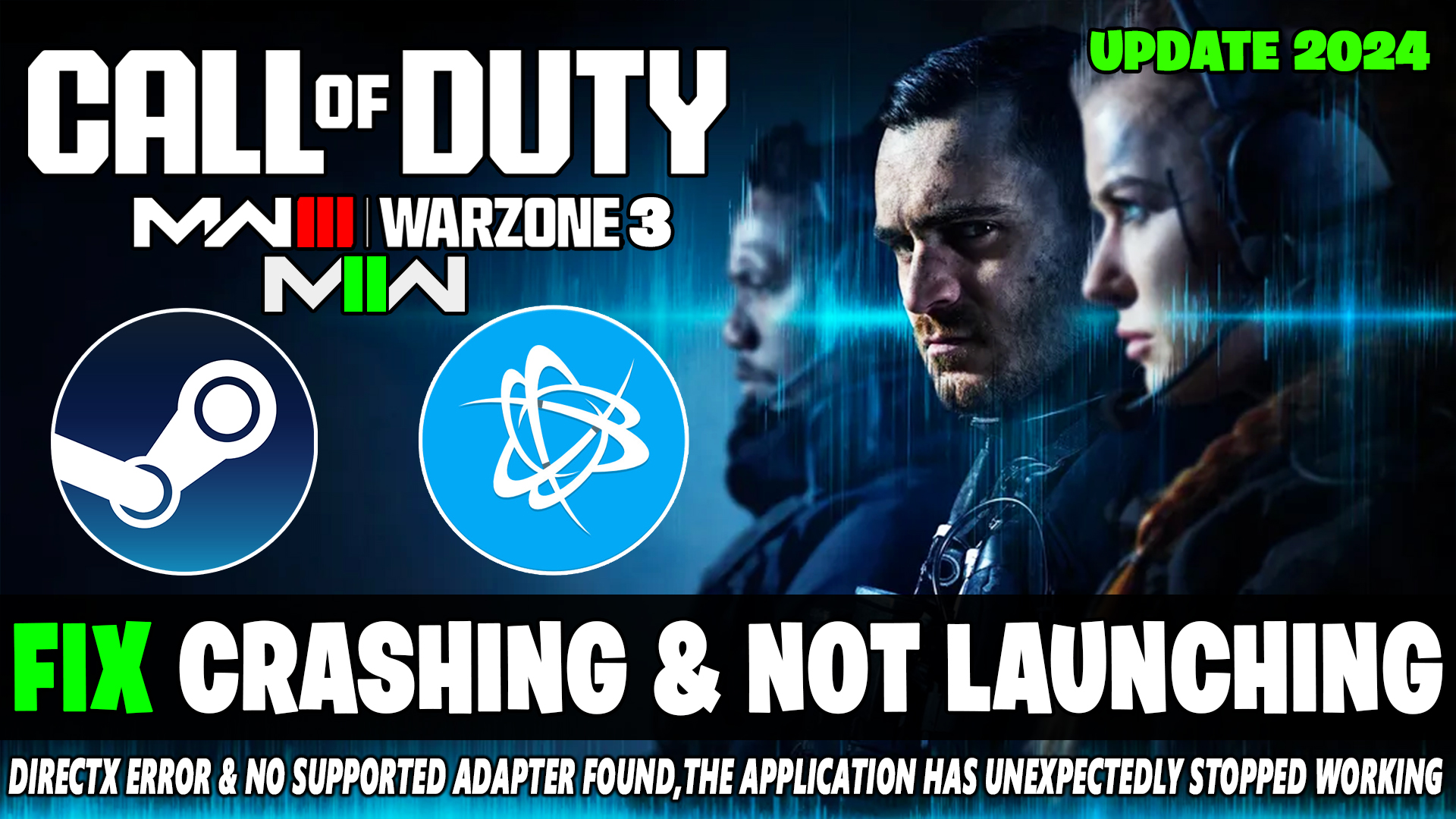 How to fix call of duty MW2 MW3 Warzone 3 Crashing & Not Launching ( Easy FIX ) - NEW UPDATE 2024!