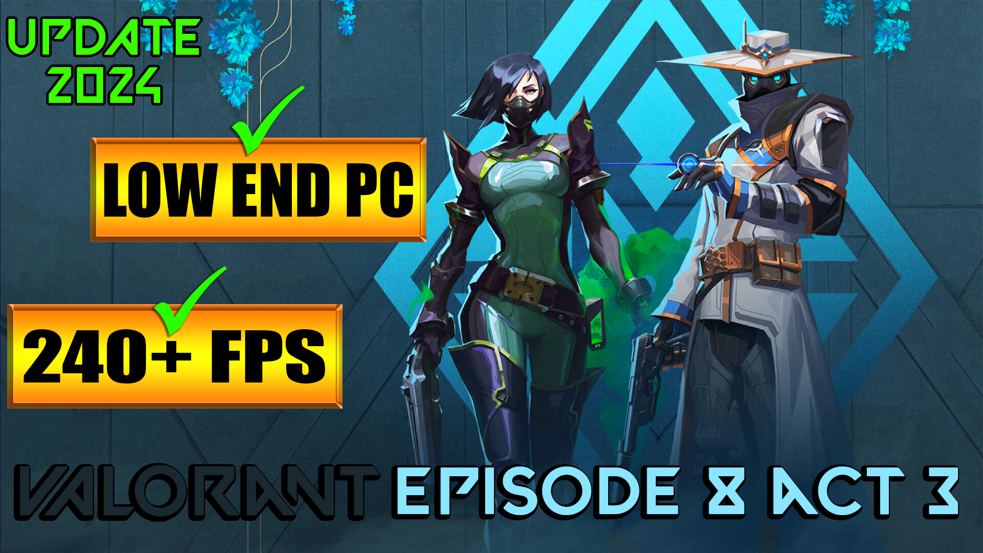 ? Valorant Lag & Stutter FIX | After UPDATE | Fix FPS Drops in Valorant Episode 8 ACT 3 | LOW END PC