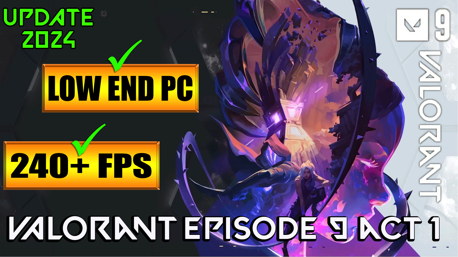Valorant Lag & Stutter FIX | After UPDATE | Fix FPS Drops in Valorant Episode 9 ACT 1 | LOW END PC