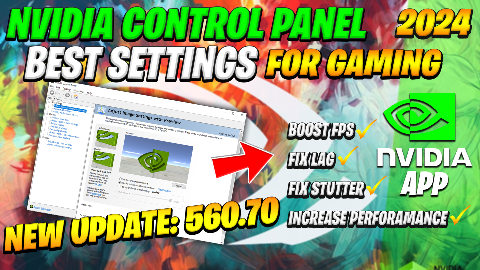 Nvidia Control Panel New update 560.70 (2024 FOR Best Setting Gaming)