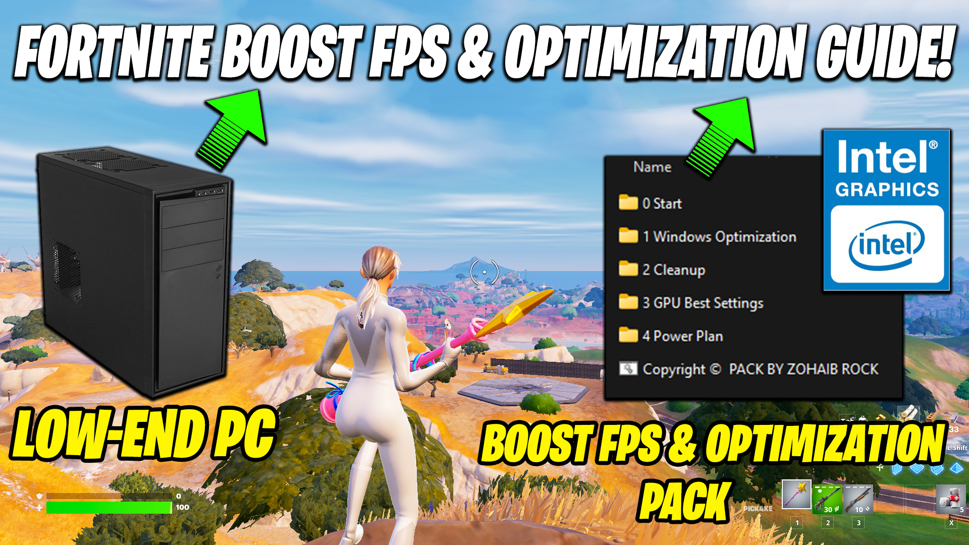 How To BOOST FPS In Fortnite on Low-End Pc
