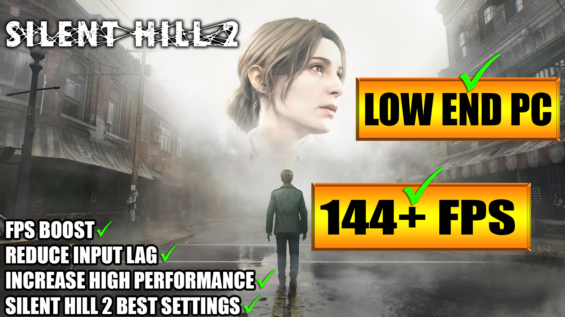 LAG FIX : Silent Hill 2 on Low end pc | Silent Hill 2 Ultimate FPS Boost Guide ( 2024)