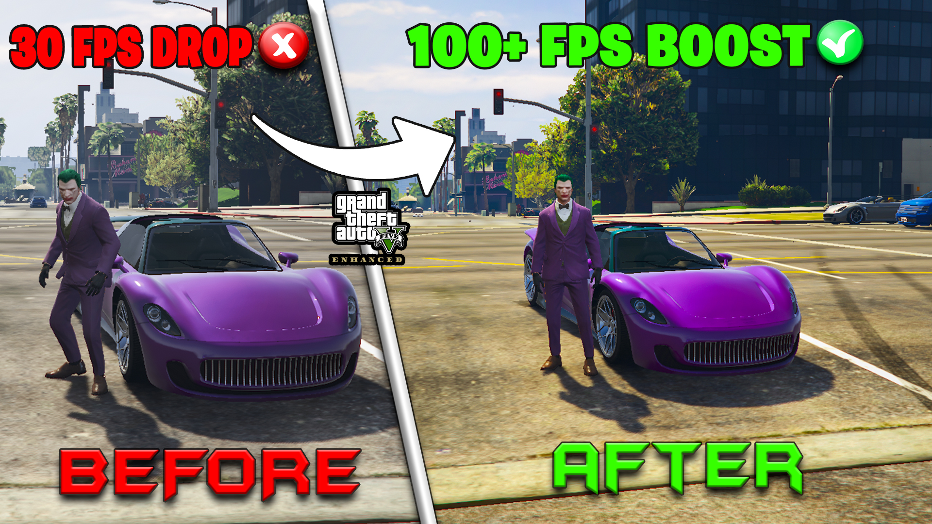 GTA 5 Enhanced Best Graphics Settings for Low End PC