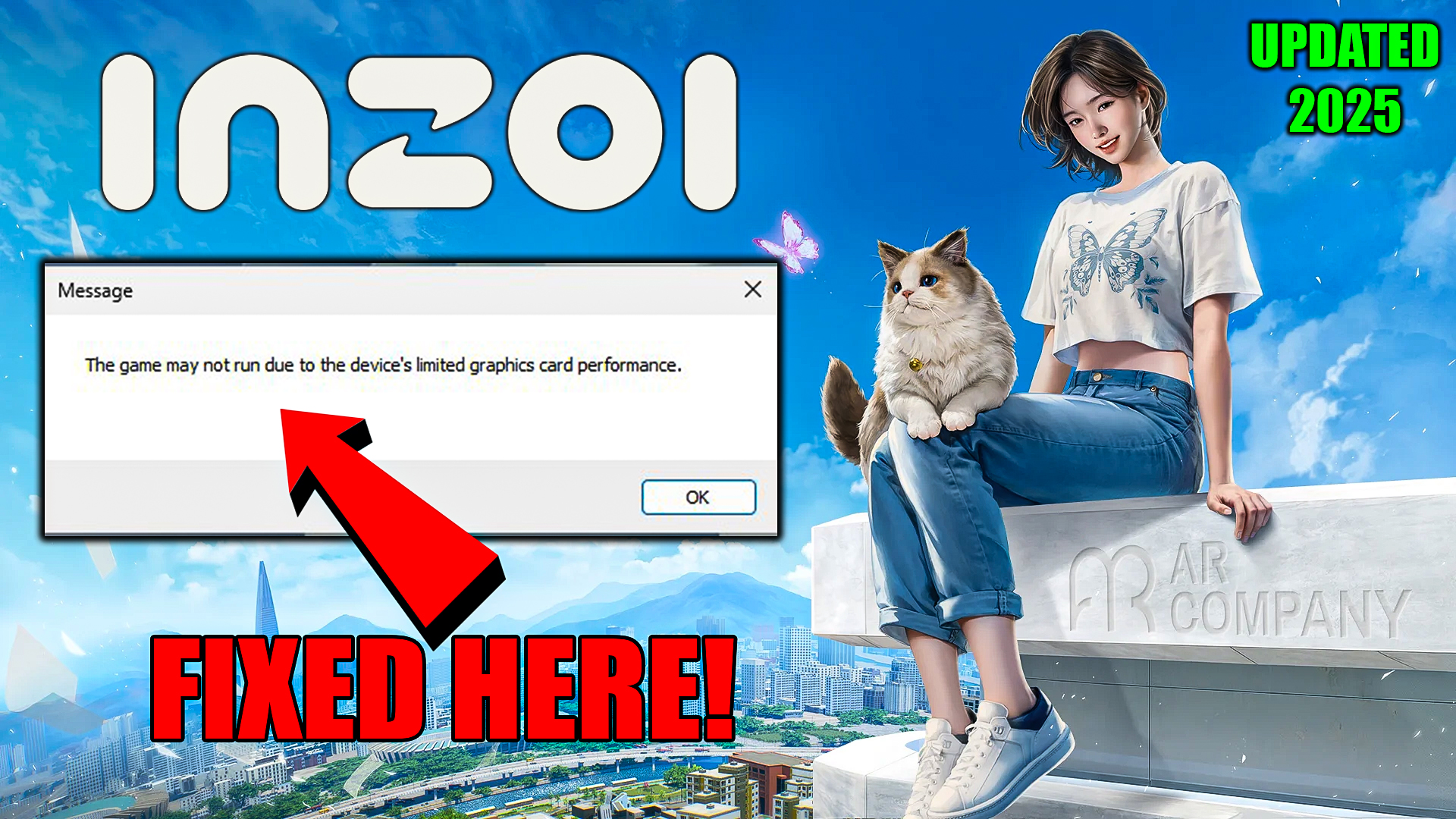 How to Fix The game may not run due to the device's limited graphics card performance Error in inZOI