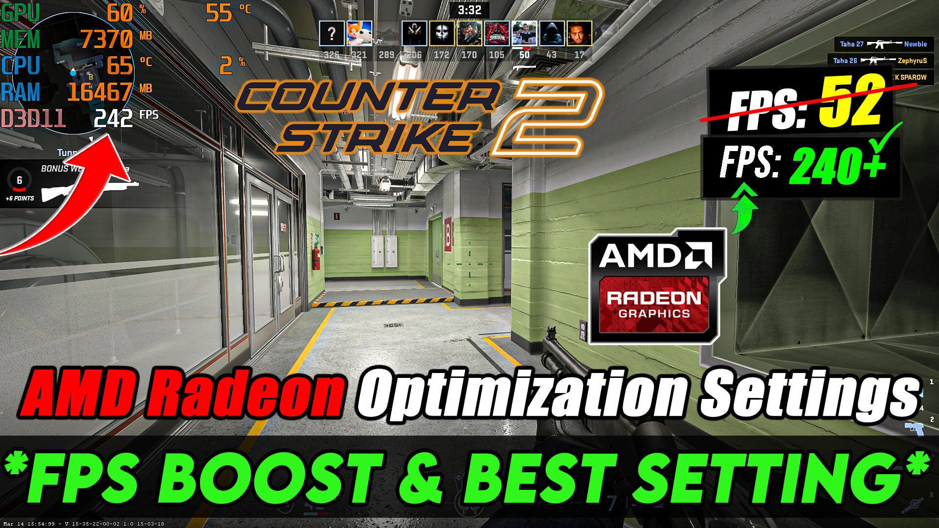 AMD Software Adrenalin Edition Best Settings For Counter Strike 2