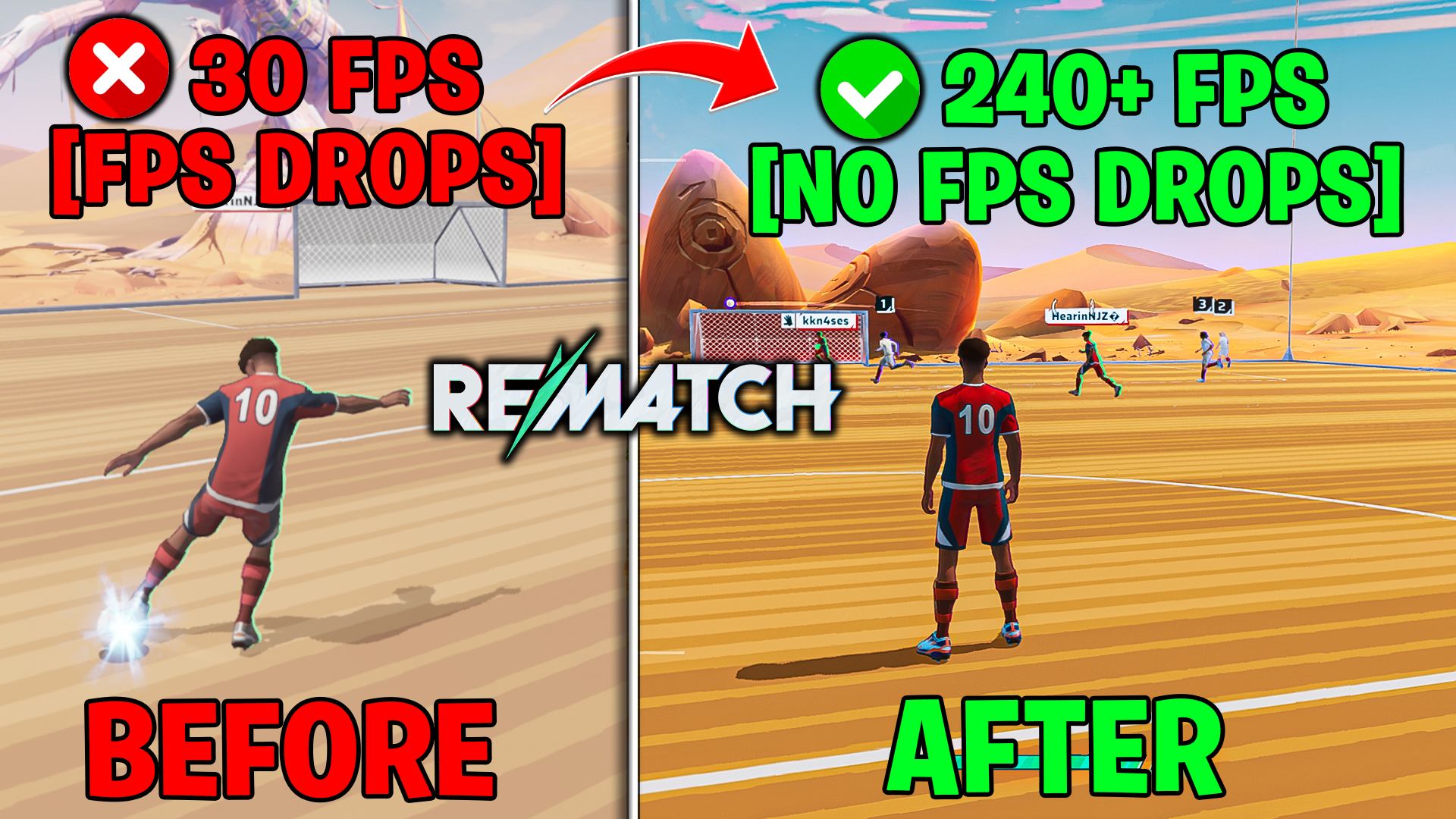 🔧 Rematch Beta FPS Boost for Low-End PC ✅ | Fix FPS Drops, Lag & Best Settings! 🚀
