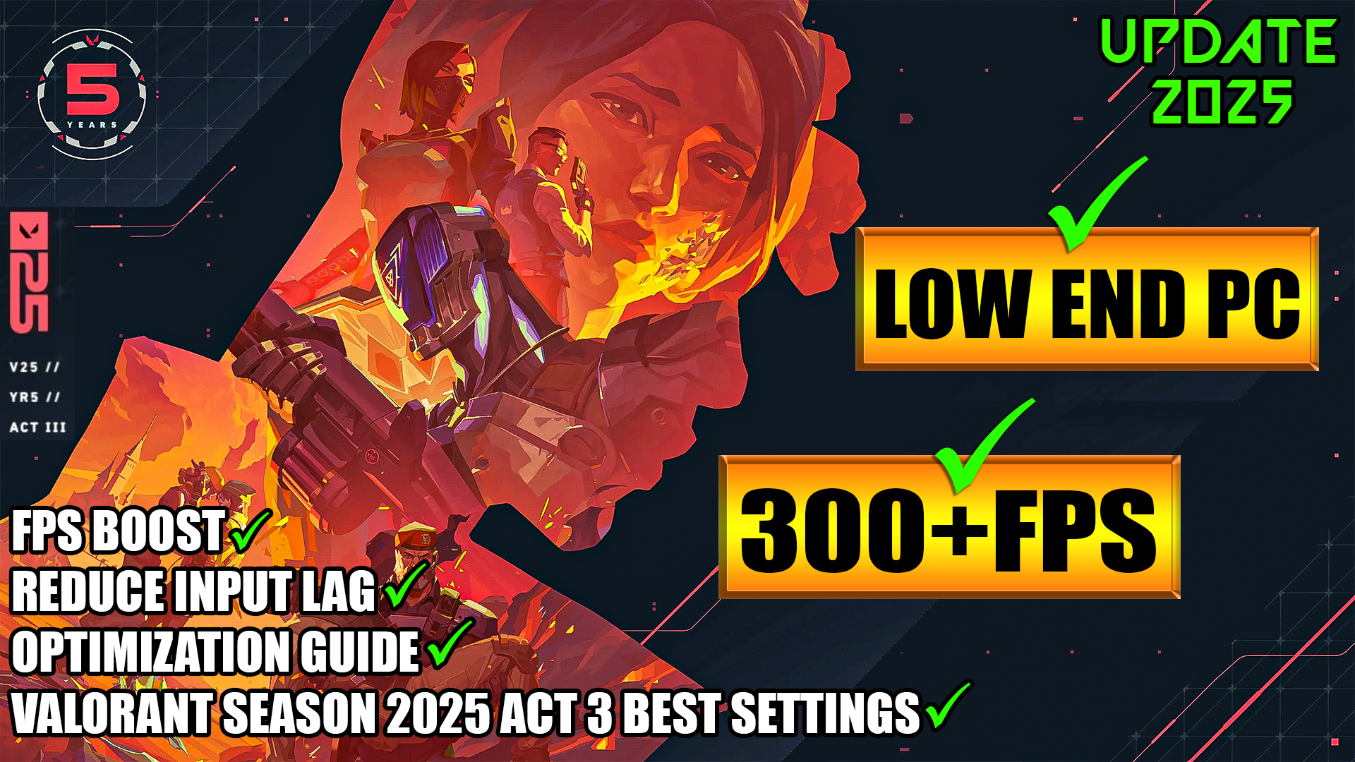 Valorant Episode 10 Act 3 Low End Pc Lag Fix 2025