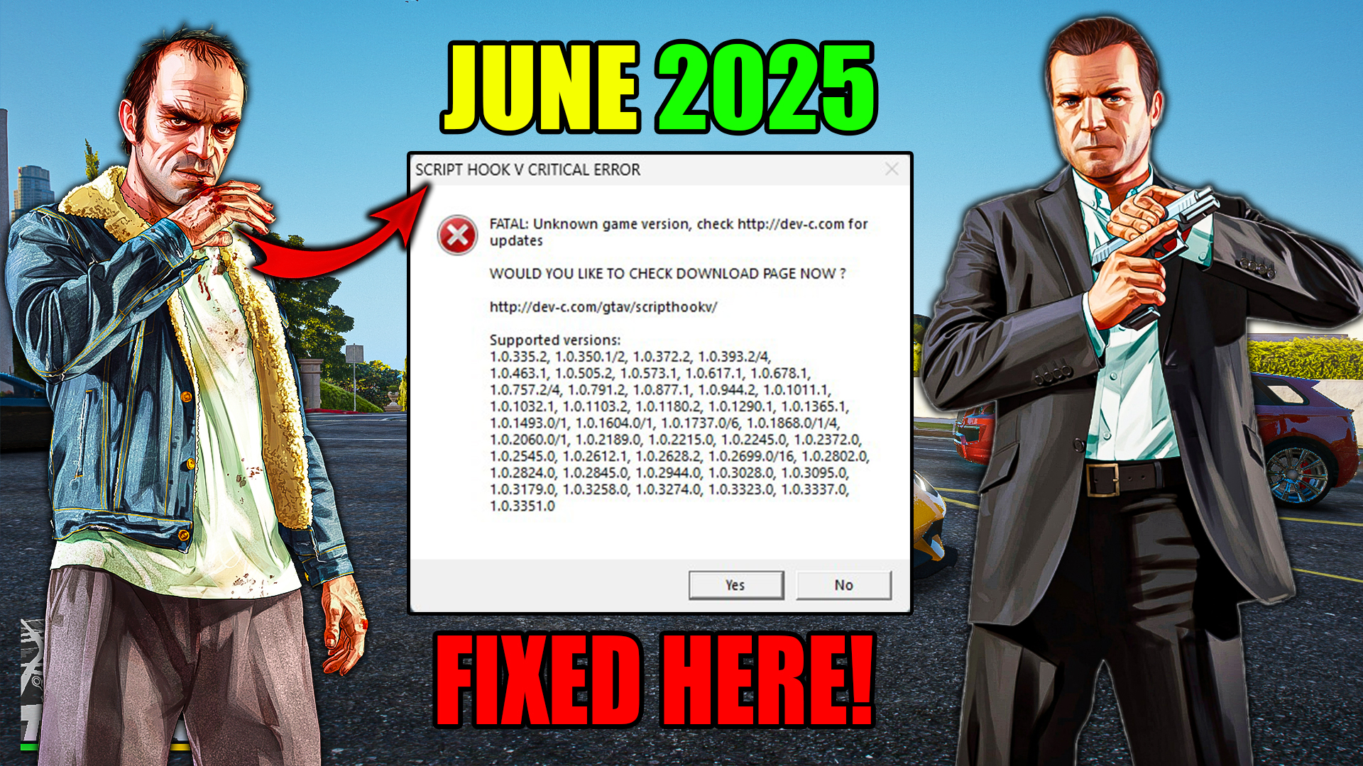 How to Fix Script Kook V Critical Error in GTA 5