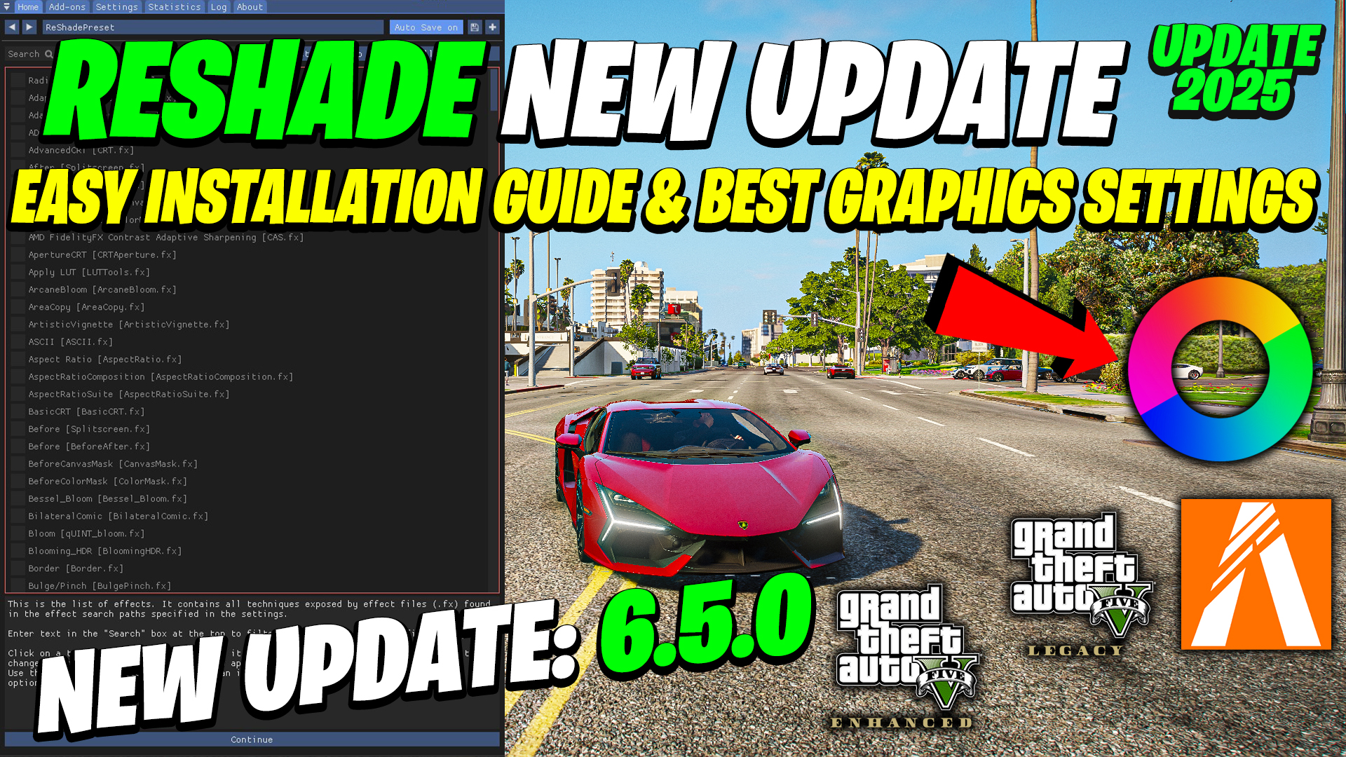How To Install ReShade v6.5.0 | ReShader New Update v6.5.0 | How to Install ReShade (2025)