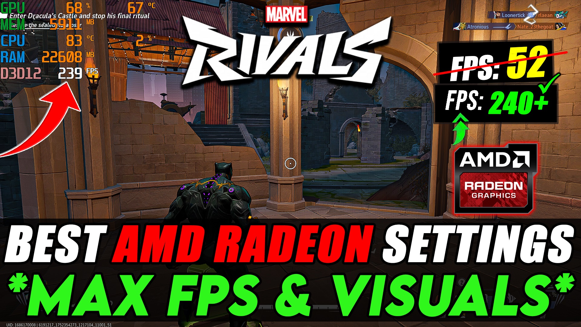 Best AMD RADEON Settings for Marvel Rivals!