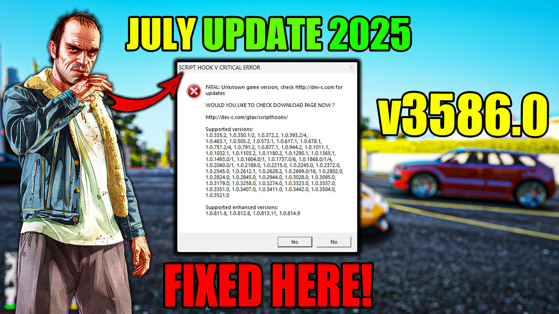 How to Fix Script Hook V Critical Error in GTA 5 ((July 2025 Update)