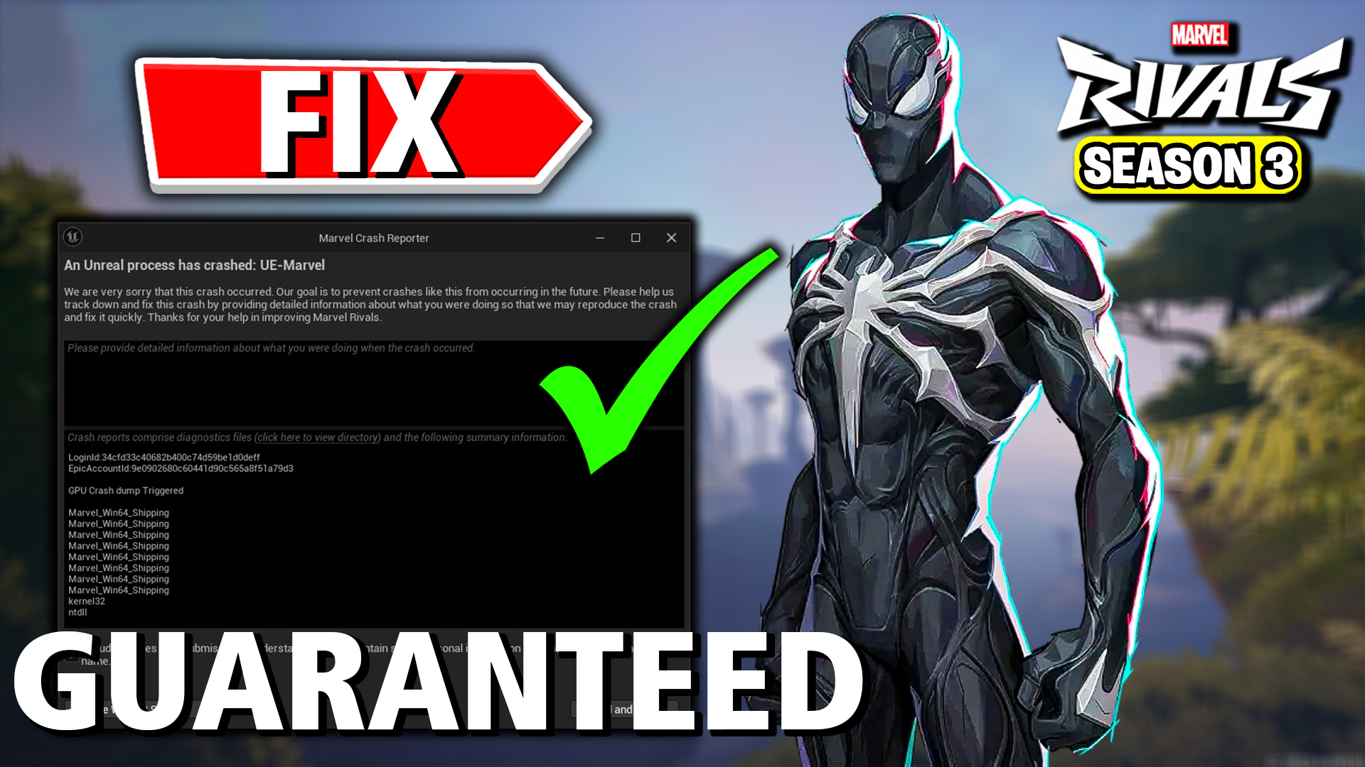 How to Fix Marvel Rivals Season 3 Crashing