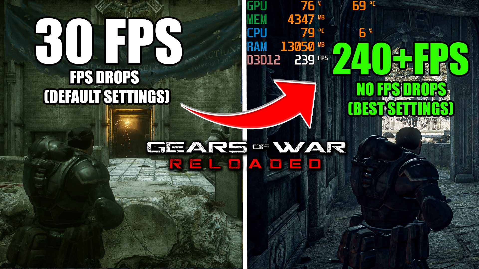 Gears of War: Reloaded Best Optimization Guide