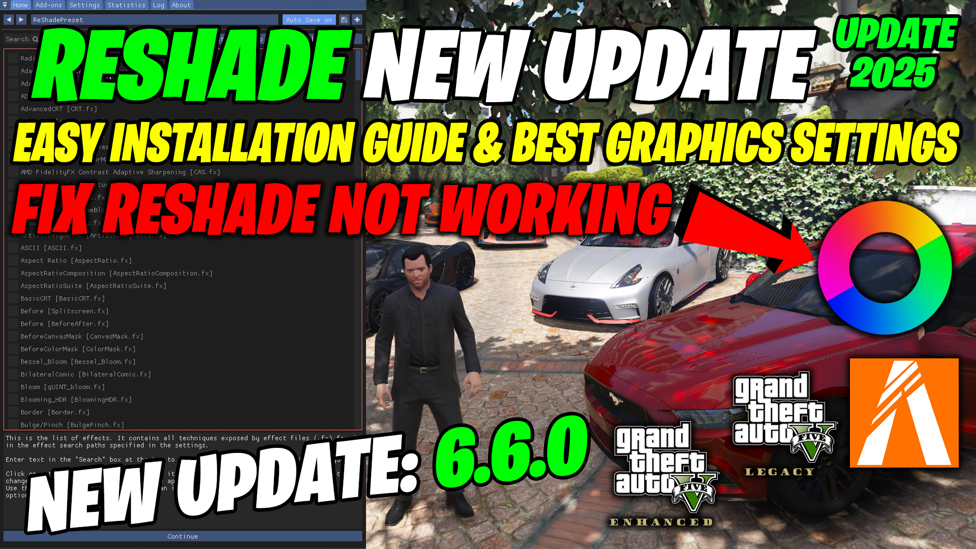 How To Install ReShade v6.6.0 | ReShader New Update v6.6.0 | How to Install ReShade (2025)