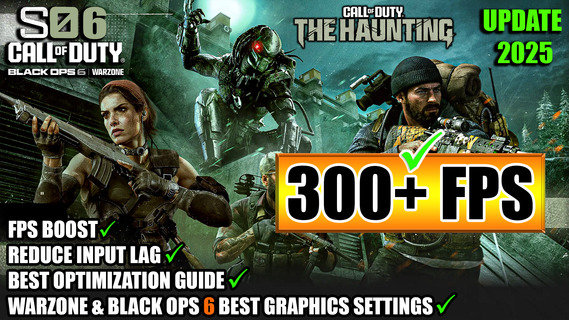 Warzone & Black Ops 6 Season 6 BEST Optimization Guide