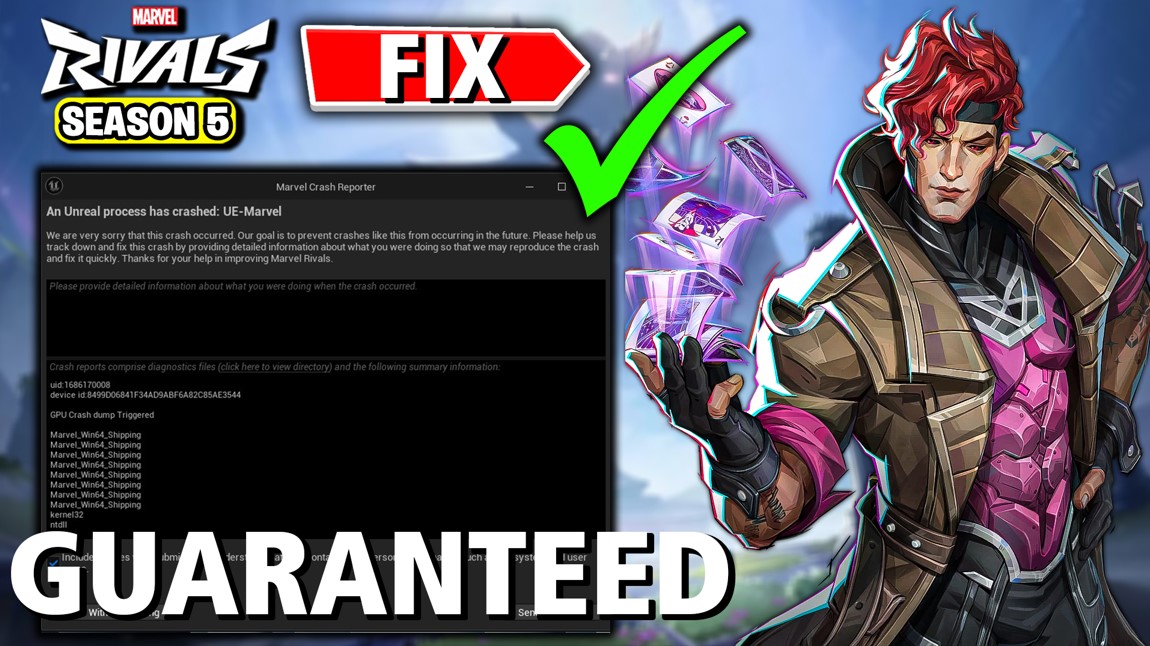 How to Fix Marvel Rivals Season 5 Crashing