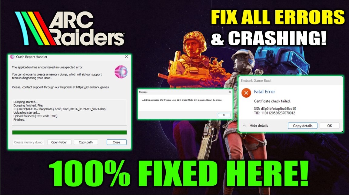 How to Fix ARC Raiders Crashing