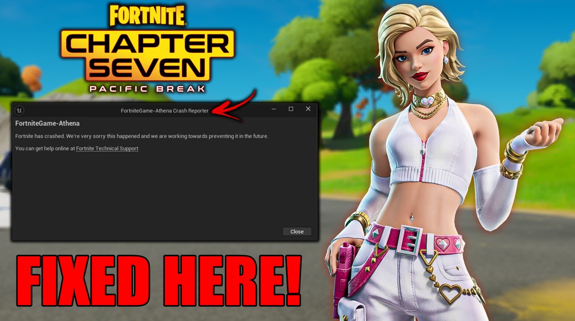 Fortnite Chapter 7 Season 1 Athena Crash Reporter Fix