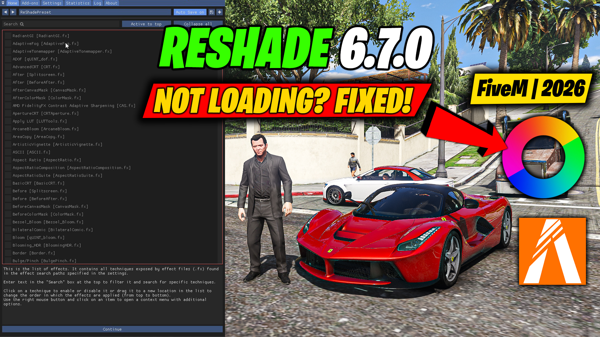 How to Install ReShade v6.7.0 | Fix FiveM ReShade 6.7.0 Not Loading & Working (2026)