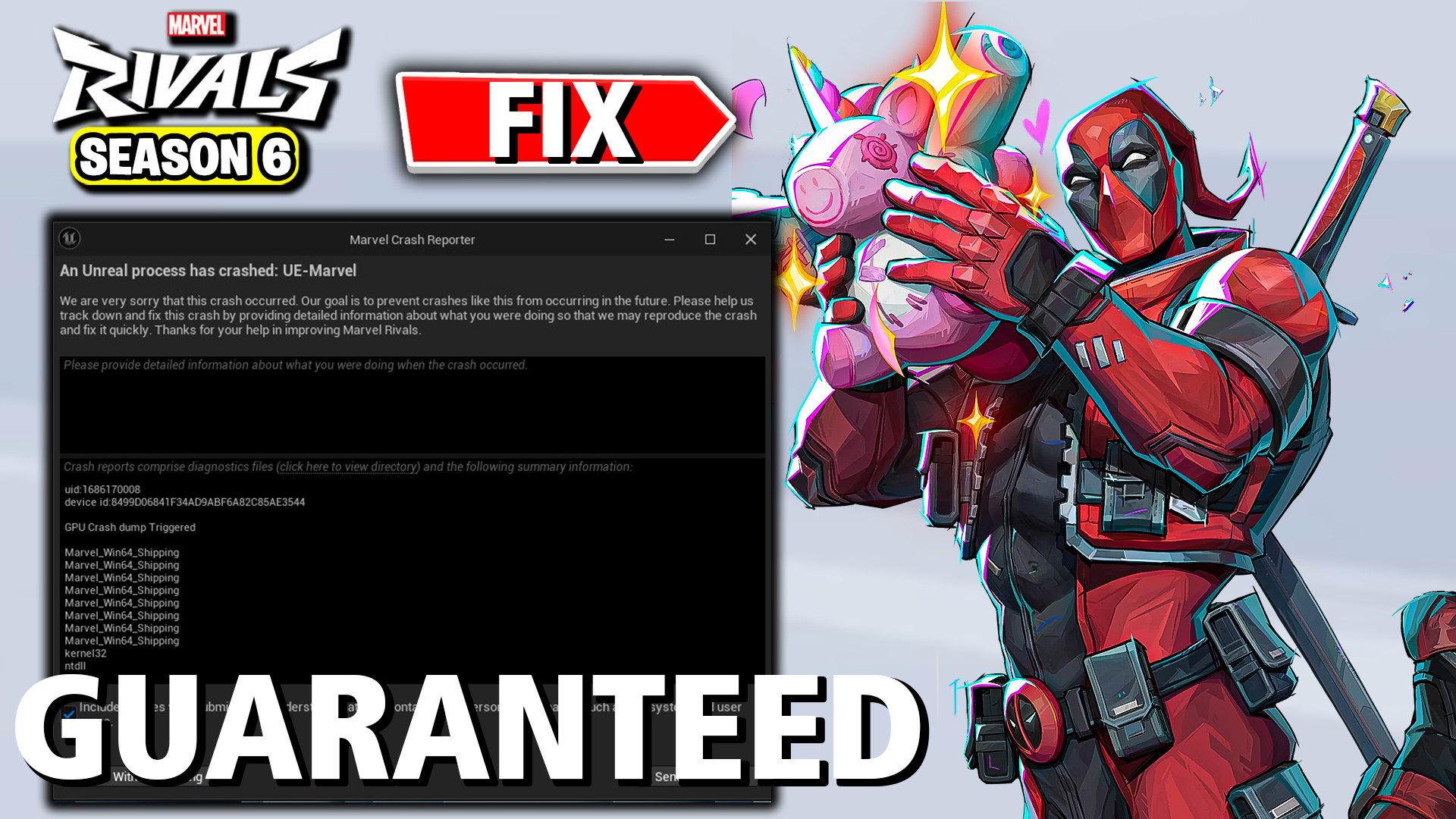 How to Fix Marvel Rivals Season 6 Crashing | Marvel Crash Reporter FIX (2026)