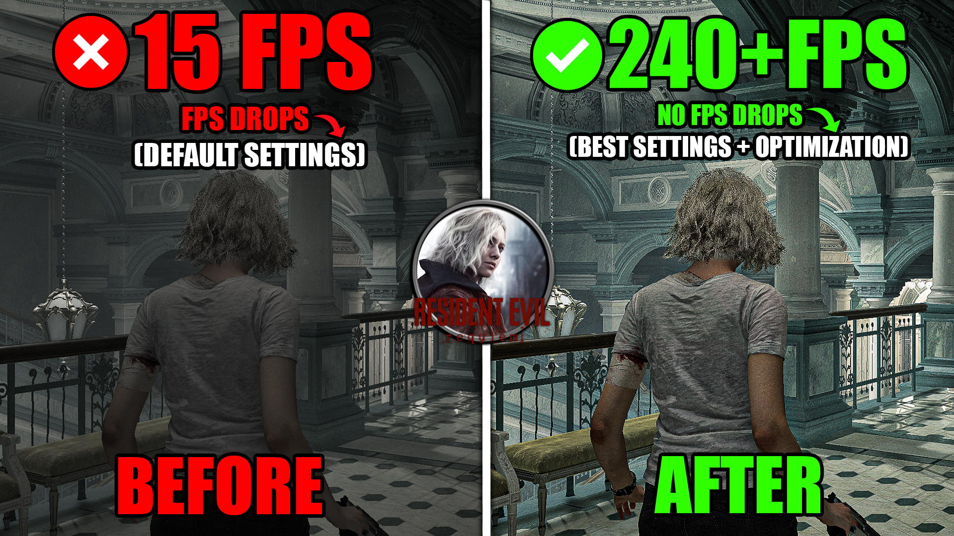 Resident Evil Requiem Fix FPS Drops,Stutters & Lags with BEST SETTINGS