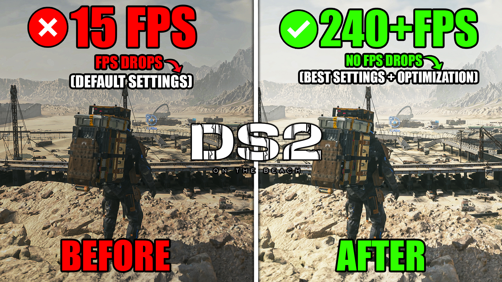 Death Stranding 2 Fix FPS Drops,Stutters & Lags with BEST SETTINGS on ANY PC