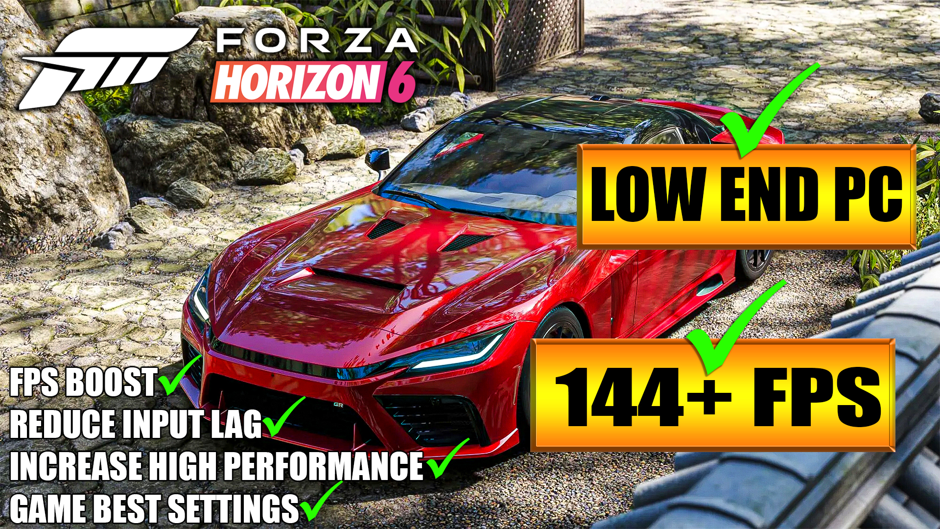 Forza Horizon 6 - Best Settings to Fix Lags, Stutters & FPS Drops on ANY PC