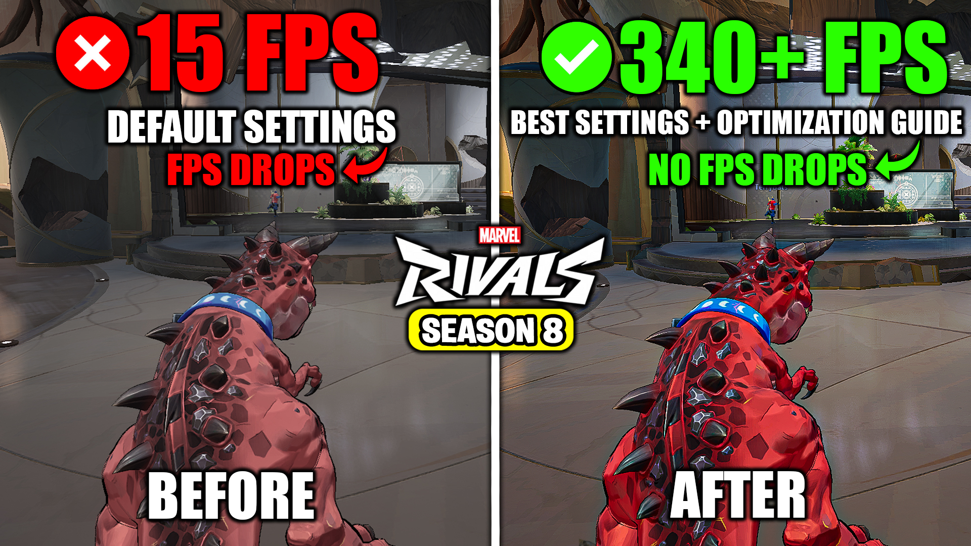 Marvel Rivals Season 8 FPS BOOST Guide