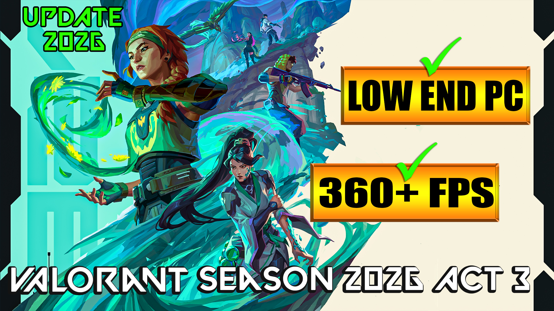 Fix FPS Drops in Valorant Season 2026 ACT 3