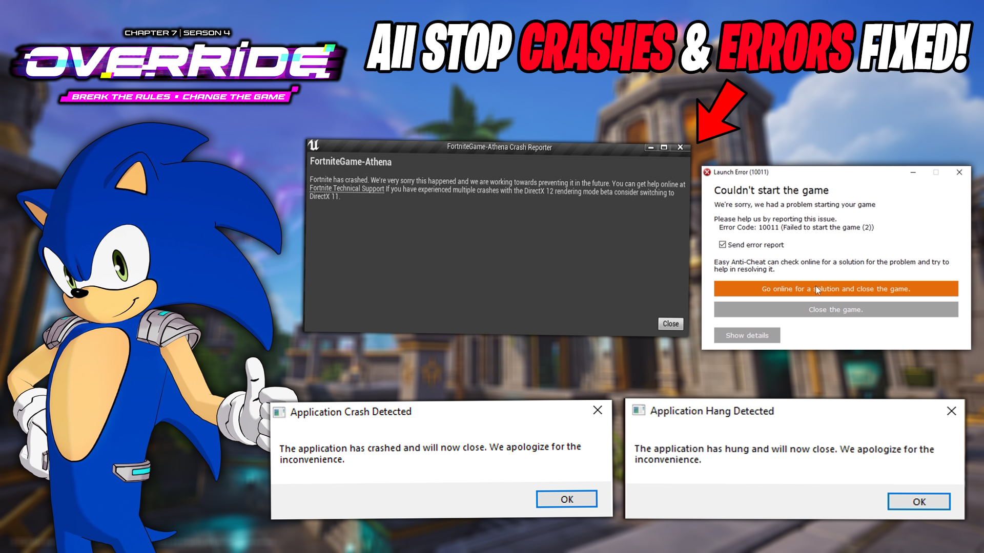 How To Fix Fortnite Chapter 7 Season 4 Crashing