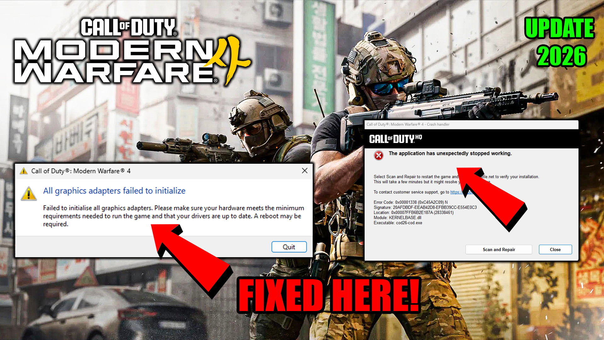 Call of Duty Modern Warfare 4 Beta How To Fix No supported adapter found