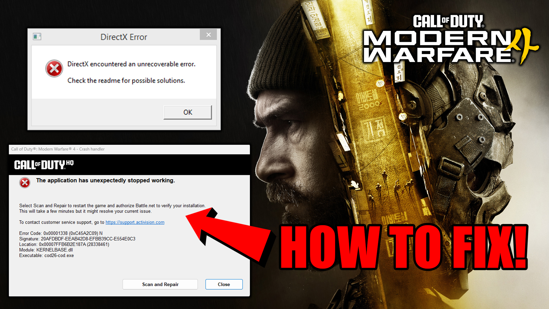 How To Fix Call of Duty Modern Warfare 4 Beta Game_Ship.exe error