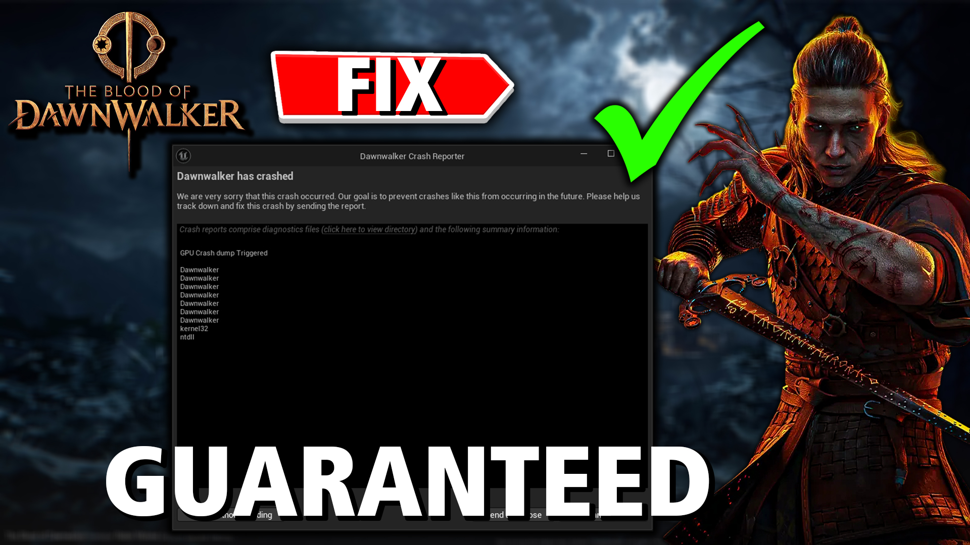 How to Fix The Blood of Dawnwalker Crashing